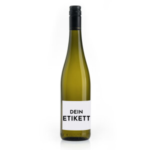 Wein mit eigenem Etikett