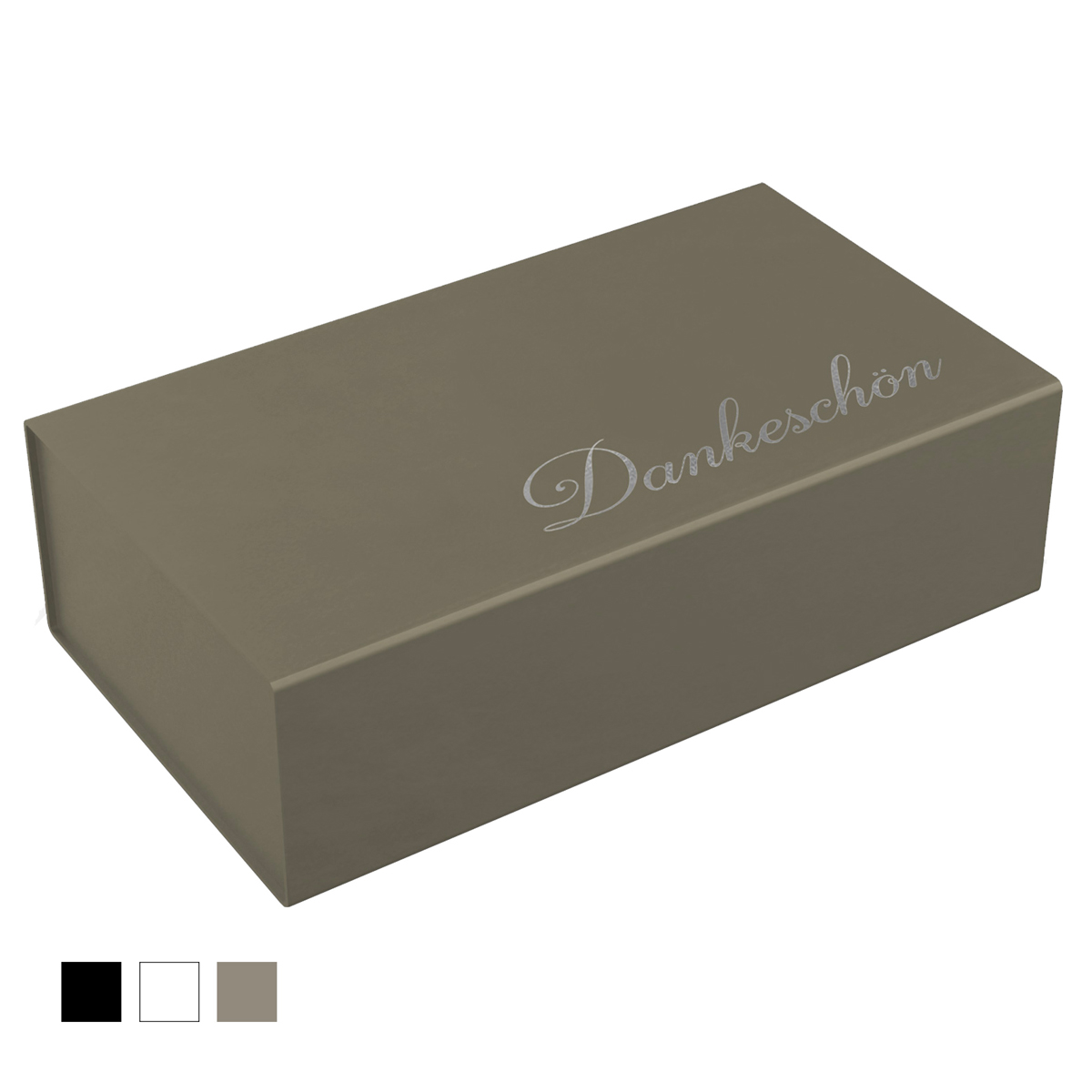 Thank you gift box beige