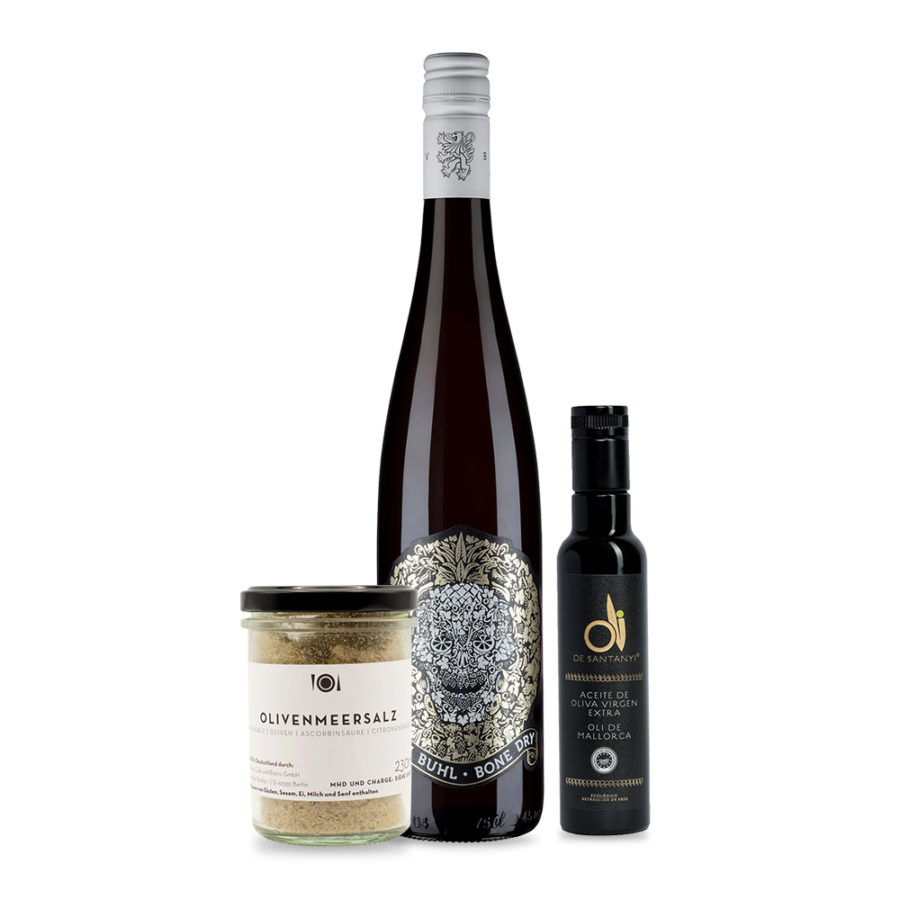 Individuelles Wein & Feinkost Geschenkset S