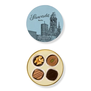 Sawade Small round box of chocolates Berliner Dom Alkoholfrei