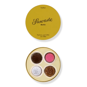 Sawade Small Round Box of Chocolates Truffles
