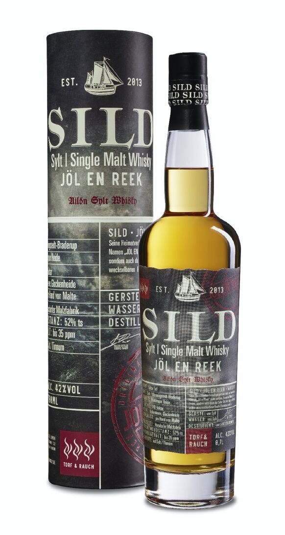 SILD Whisky JÖL EN REEK 42% 0,7ltr. SILD „Jöl en Reek“ Sylter Single Malt Whisky